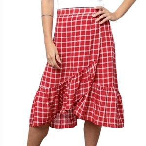 Rails Lizzy Ruffle Wrap Skirt